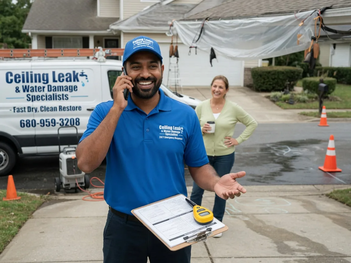 Ceiling Leak Cleanup Portsmouth, NH FAQs